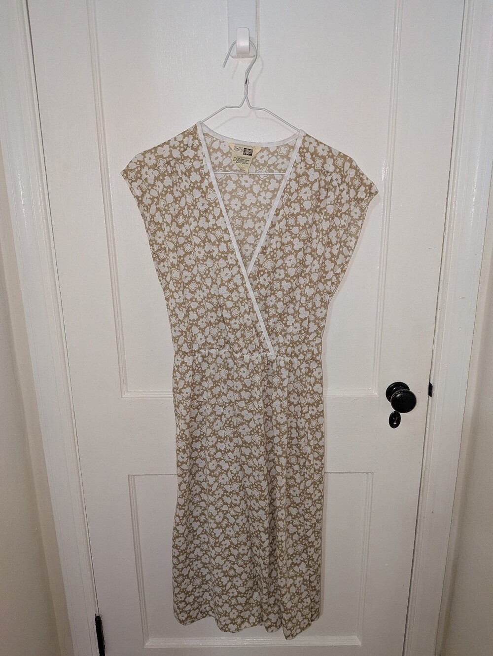 Vintage Sears Flowered Dress